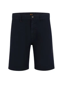 BOSS ORANGE Chino-slim Shorts Dunkelblau/Blau/Hellblau