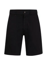 BOSS ORANGE Chino-slim Shorts Dunkelbraun/Schwarz/Khaki