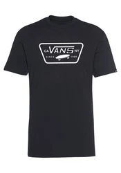 Vans T-Shirt FULL PATCH (100) schwarz/weiß (001)