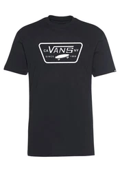 Vans T-Shirt FULL PATCH (100) schwarz/weiß (001)