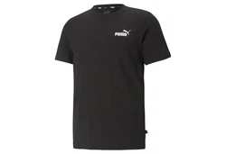 PUMA T-Shirt Essentials Small Logo T-Shirt Herren Schwarz/Lila/Grau/Dunkelgrau