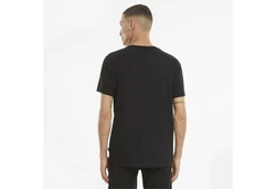 PUMA T-Shirt Essentials Small Logo T-Shirt Herren Schwarz/Lila/Grau/Dunkelgrau