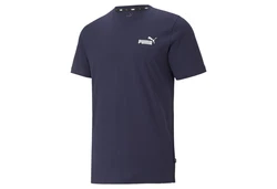 PUMA T-Shirt Essentials Small Logo T-Shirt Herren Dunkelblau
