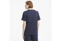 PUMA T-Shirt Essentials Small Logo T-Shirt Herren Dunkelblau