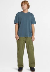 Timberland T-Shirt DUNSTAN Garment Dye Short Sleeve Blau/Hellblau/Grau/Dunkelblau
