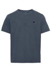Timberland T-Shirt DUNSTAN Garment Dye Short Sleeve Blau/Hellblau/Grau/Dunkelblau