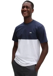 VANS T-Shirt COLOR BLOCK Hellblau/Schwarz/Grau/Weiß/Grün/Braun