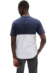 VANS T-Shirt COLOR BLOCK Hellblau/Schwarz/Grau/Weiß/Grün/Braun