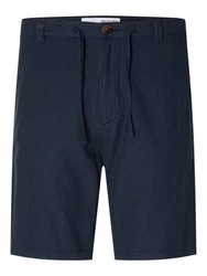 SELECTED HOMME Chinohose Shorts 'Brody' Dunkelblau/Hellblau/Blau