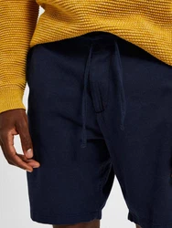 SELECTED HOMME Chinohose Shorts 'Brody' Dunkelblau/Hellblau/Blau