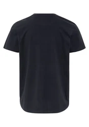 Chiemsee Print-Shirt T-Shirt mit Jumper-Logo Orange/Dunkelblau/Blau/Lila