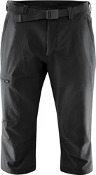 Maier Sports 3/4 Hose Jennisei Khaki/Dunkelgrau/Grau/Schwarz