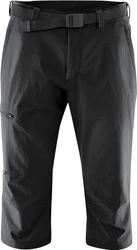 Maier Sports 3/4 Hose Jennisei Khaki/Dunkelgrau/Grau/Schwarz