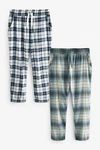 Next Pyjamahose (2-tlg) Karierte