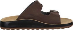 Fly Flot Pantoletten Dunkelbraun/Braun/Beige