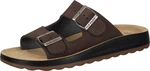 Fly Flot Pantoletten Dunkelbraun/Braun/Beige