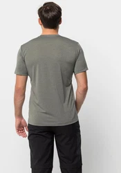 Jack Wolfskin T-Shirt HIKING S/S Dunkelgrün/Dunkelgrau/Hellgrau/Türkis/Rot/Gelb/Grau
