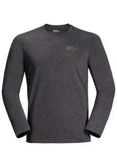 Jack Wolfskin Rundhalspullover SKY THERMAL L/S Dunkelgrau/Grau/Lila