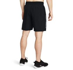 Under Armour UA TECH WOVEN WORDMARK SHORT Grau/Dunkelblau/Dunkelgrau/Schwarz/Rot