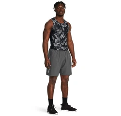 Under Armour UA TECH WOVEN WORDMARK SHORT grau/wei