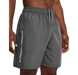 Under Armour UA TECH WOVEN WORDMARK SHORT grau/wei