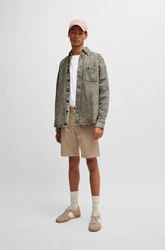 BOSS ORANGE Chino-slim Shorts Khaki/Beige/Braun