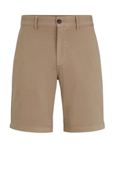 BOSS ORANGE Chino-slim Shorts Khaki/Beige/Braun