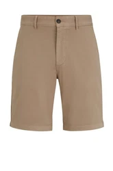 BOSS ORANGE Chino-slim Shorts Khaki/Beige/Braun