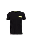 Alpha Industries Men T-Shirt Blount Ave Schwarz