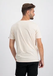 Alpha Industries Alpha Fundamental T-Shirt Beige/Weiß/Braun/Khaki