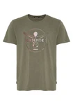 Chiemsee Print-Shirt T-Shirt mit Label-Symbol (1) Dunkelgrün/Grün