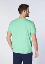 Chiemsee Print-Shirt T-Shirt mit Label-Symbol (1) Türkis/Grün/Hellgrün
