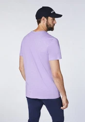 Chiemsee Print-Shirt T-Shirt mit Label-Symbol (1) Lila