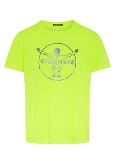 Chiemsee Print-Shirt T-Shirt mit Label-Symbol (1) Neonfarben/Grün/Gelb