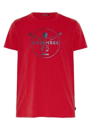Print-Shirt T-Shirt mit gedrucktem Label-Symbol 1