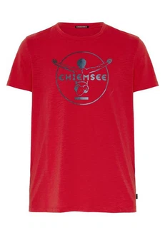 Chiemsee Print-Shirt T-Shirt mit Label-Symbol (1)