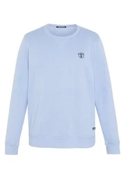 Sweatshirt Sweater im Basic-Look mit Logo-Motiv 1
