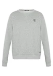 Chiemsee Sweatshirt Basic-Look mit Logo-Motiv Grau