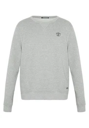 Sweatshirt Sweater im Basic-Look mit Logo-Motiv 1