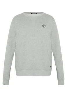 Chiemsee Sweatshirt Basic-Look mit Logo-Motiv Grau Chiemsee Sweatshirt Basic-Look mit Logo-Motiv Grau