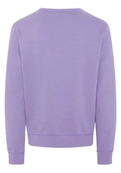 Chiemsee Sweatshirt Basic-Look mit Logo-Motiv Lila