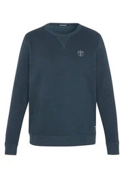 Sweatshirt Sweater im Basic-Look mit Logo-Motiv 1
