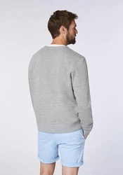Chiemsee Sweatshirt Basic-Look mit Logo-Motiv 