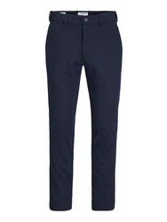 Jack & Jones Chinohose JPSTMARCO JJCOOPER NOOS PLS Dunkelblau/Blau