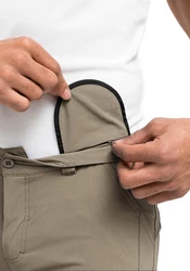 Maier Sports Funktionsshorts Nil M Herren Khaki/Braun