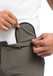 Maier Sports Funktionsshorts Nil M Herren Khaki/Braun/Dunkelgrün
