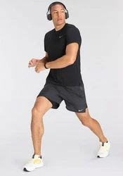NIKE Sportshorts Dri-FIT Stride 2-in-1 schwarz/silber