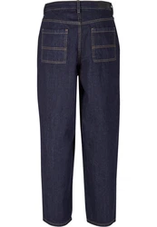 URBAN CLASSICS Herren 90s Jeans Dunkelblau/Blau/Lila
