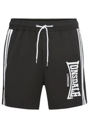 Lonsdale Shorts TAMESIDE Schwarz/Braun/Gelb/Dunkelgrau