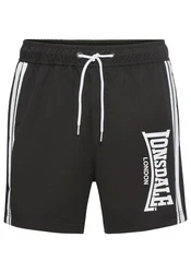 Lonsdale Shorts TAMESIDE Schwarz/Braun/Gelb/Dunkelgrau